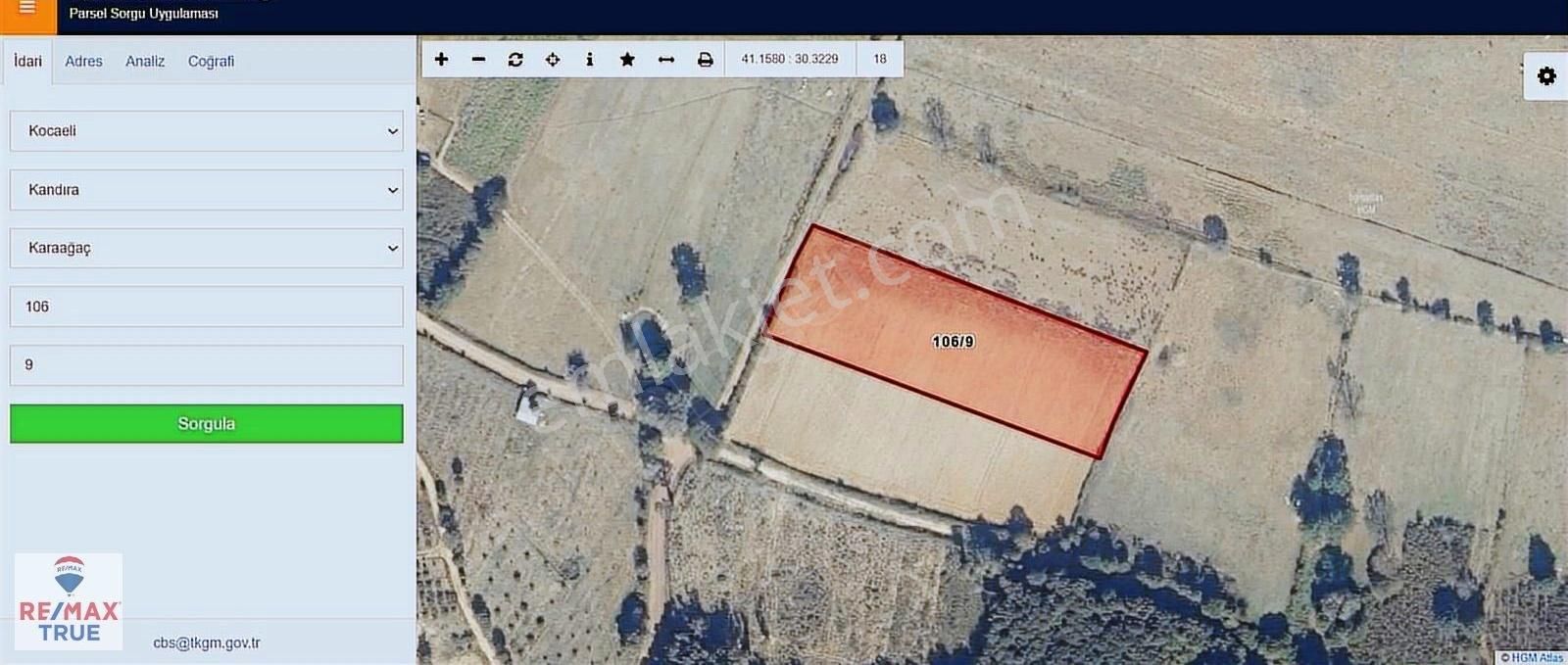 Kandıra Karaağaç Turizm Merkezi Alanında 6000 M2 Satılık Arazi
