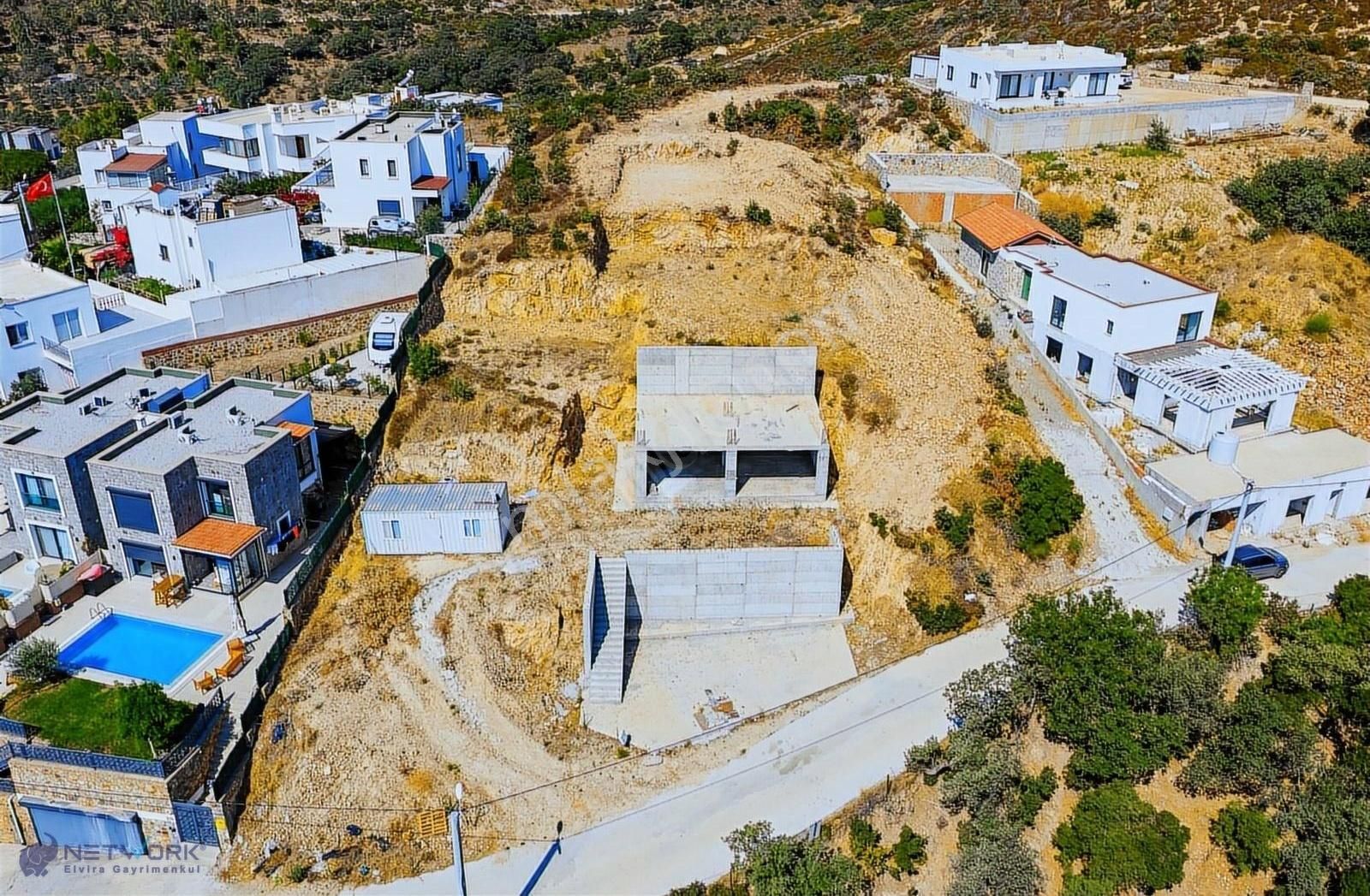 Bodrum Dereköy Ruhsat Ve Villa Projesi Hazır 460 M² Satılık Arsa - Görsel 9