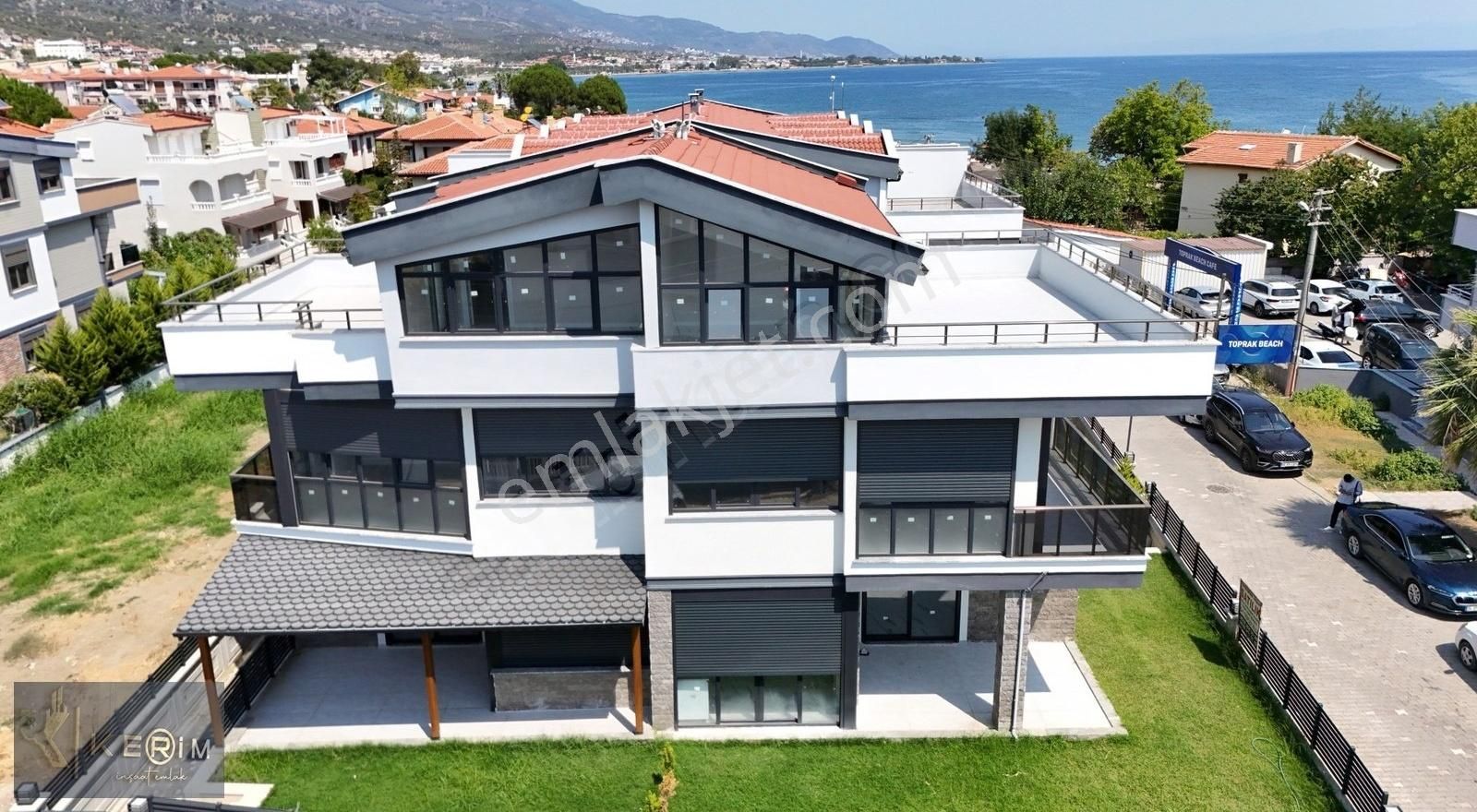 Kerim'den Küçükkuyu Mıhlı'da 4+1 Satılık Villa