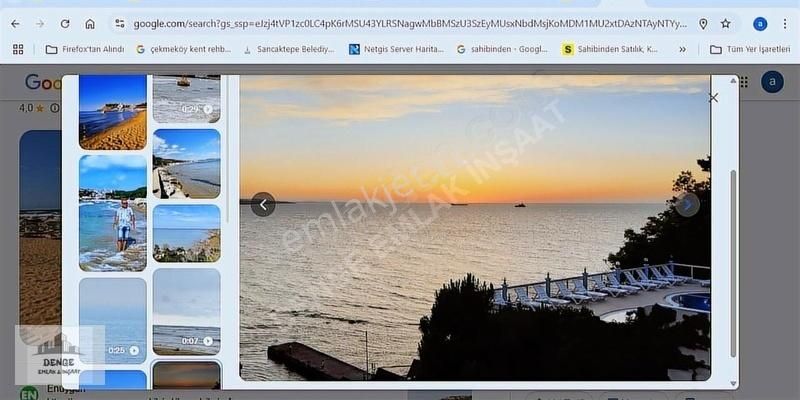 Kilyos Sahiline 350 M2 Mesafede Bulunmaz Kupon Ara