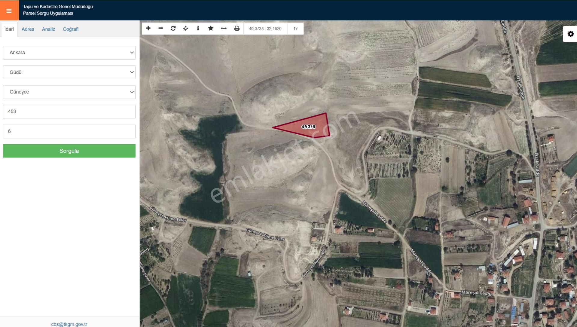 “ankara Güdül Güneyce’de 3.848 M² Yatırımlık Arsa – İmar Planı İçinde”