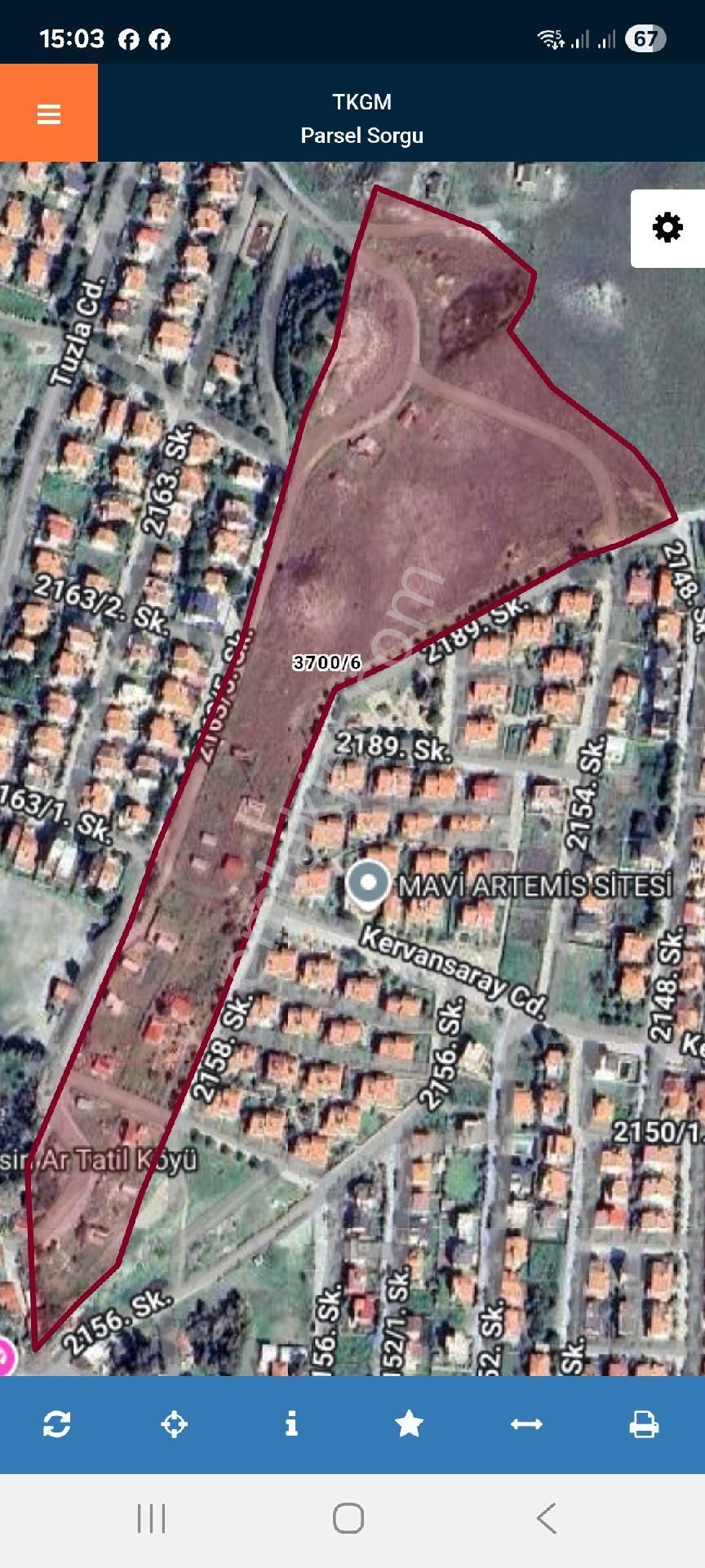 Denize Sıfır Kupon 200 M2 Hisse
