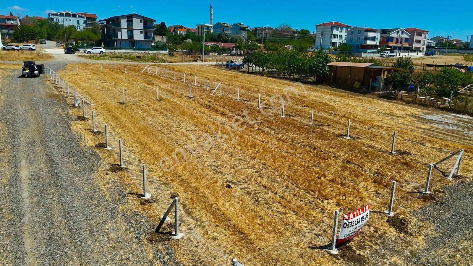 ¯\_evim Yapı _/¯altyapılı, Tel Örgülü,parka Cephe, Köşebaşı Arsa! - Görsel 2