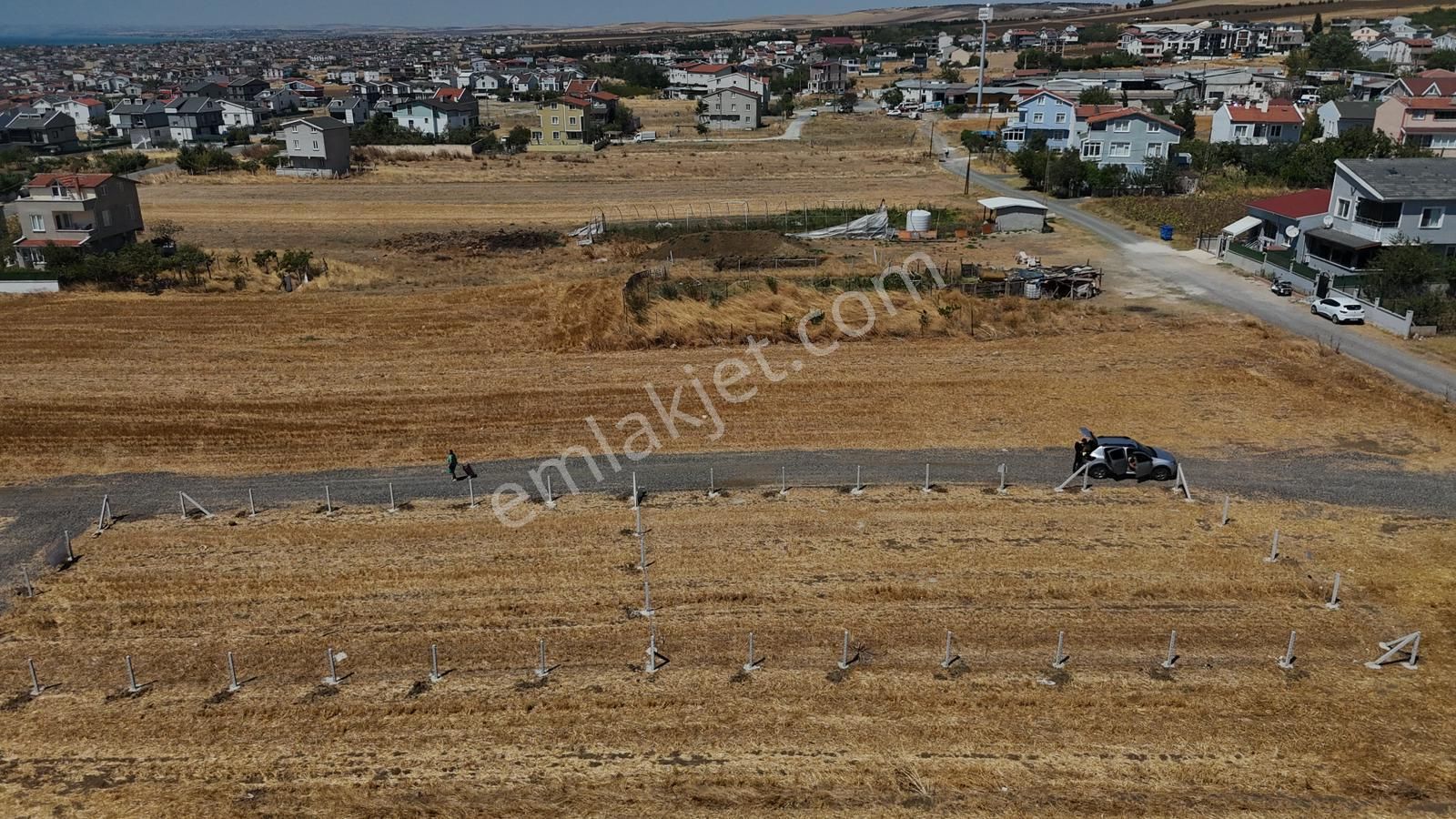 ¯\_evim Yapı _/¯altyapılı, Tel Örgülü,parka Cephe, Köşebaşı Arsa! - Görsel 6
