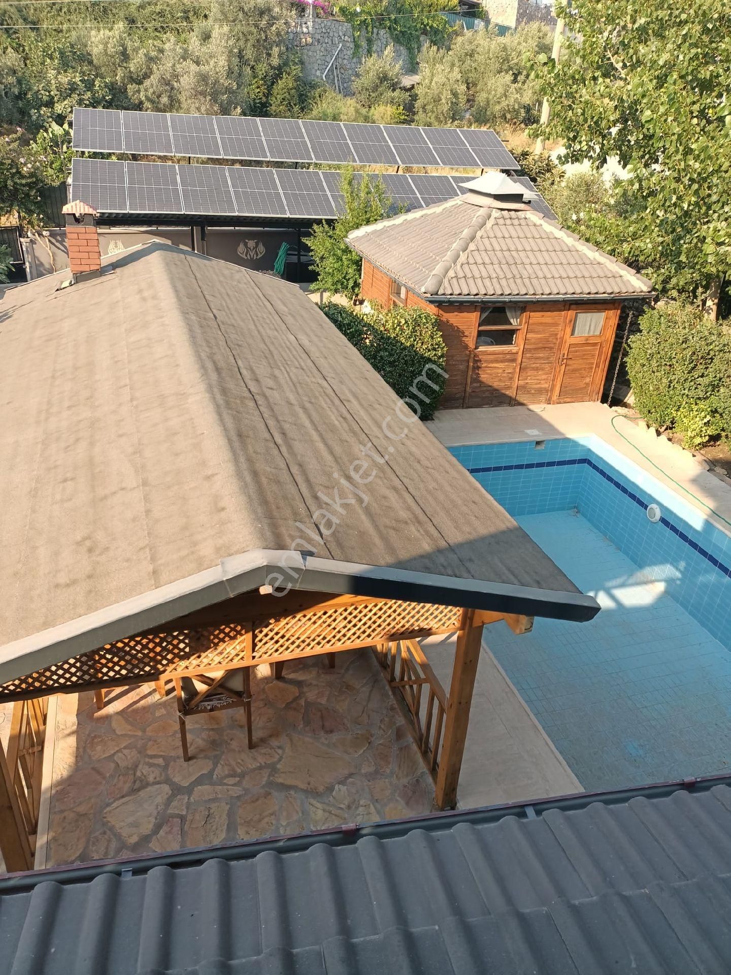 Dalaman Şeteflerde Satılık Havızlu Müstskil Villa - Görsel 17
