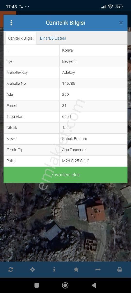 Yerleşimin İçinde Ufak Bahçe Elektrik Su Var Mete Mermerden - Görsel 5