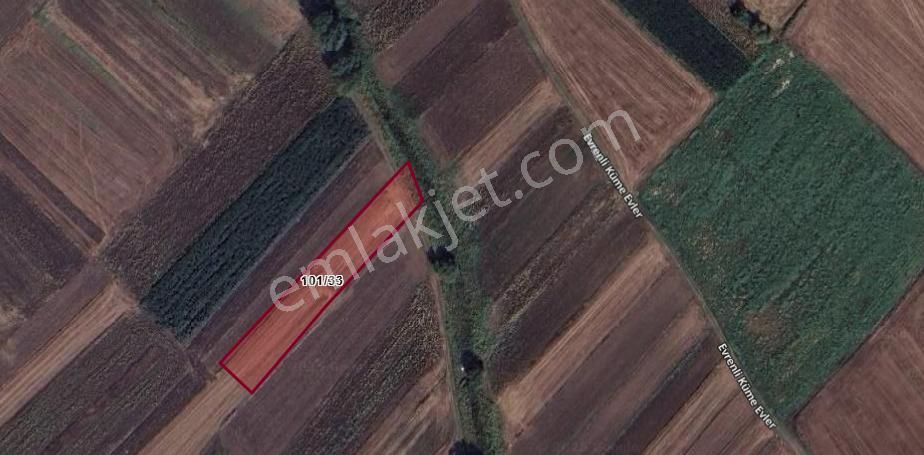 Kırklareli Vize Evrenli Adalar Mevkii Açık Doğa 520 M2yatırımlık Parseller