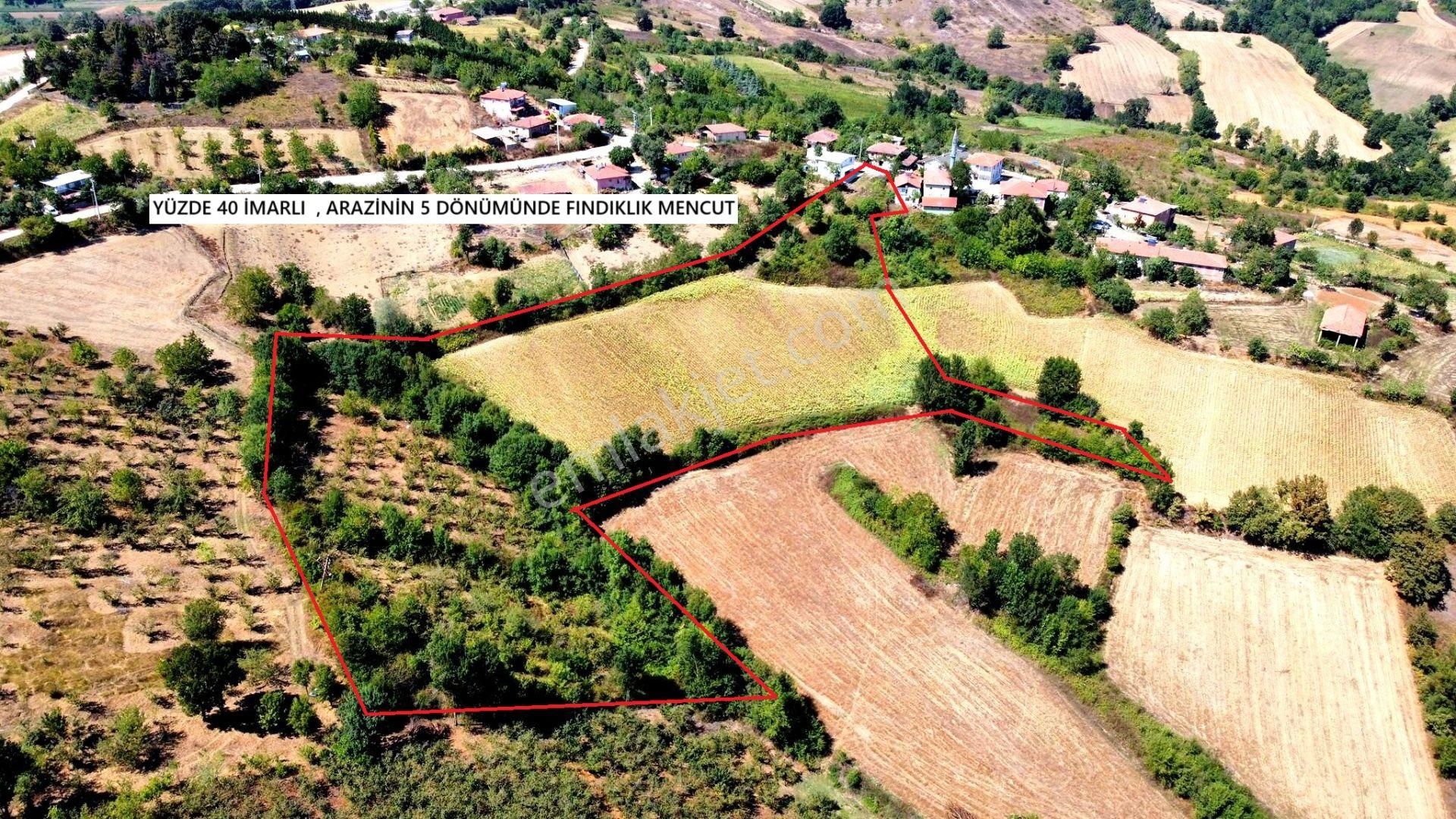 Yüzde 40 İmarlı , İzmit Kandıra Yoluna Çok Yakın Konumda !