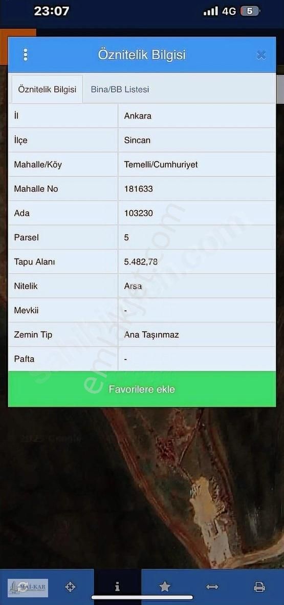 Sanayi İmarlı Arsa - Görsel 4