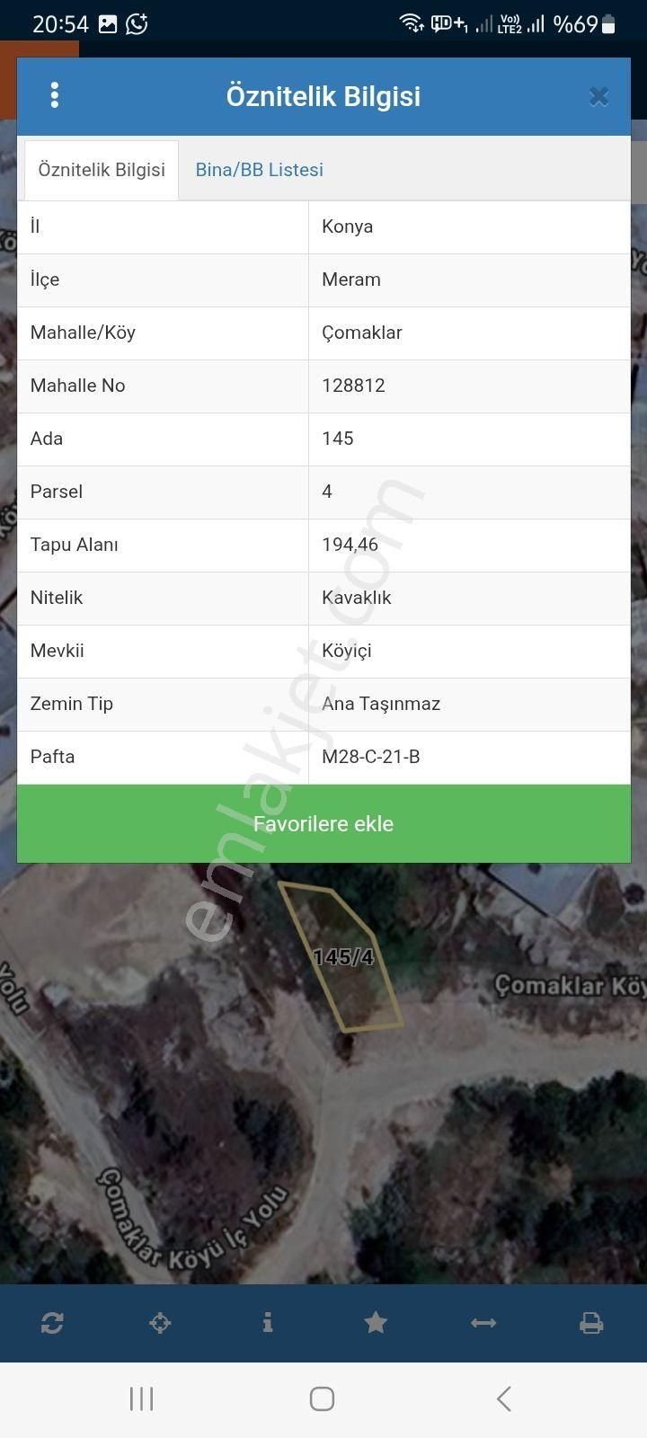Meram'da Köy İçı Bahçe Mete Mermer Satiyor - Görsel 3