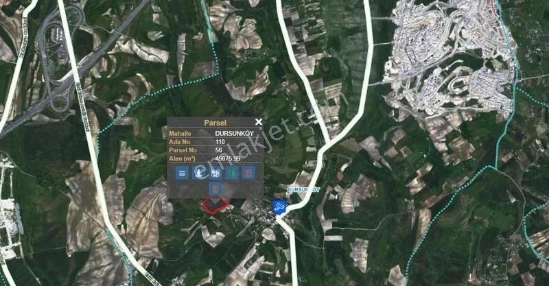 Dursunköyde Yeni Şehir İmar Planı İçerisinde İyi Konumda