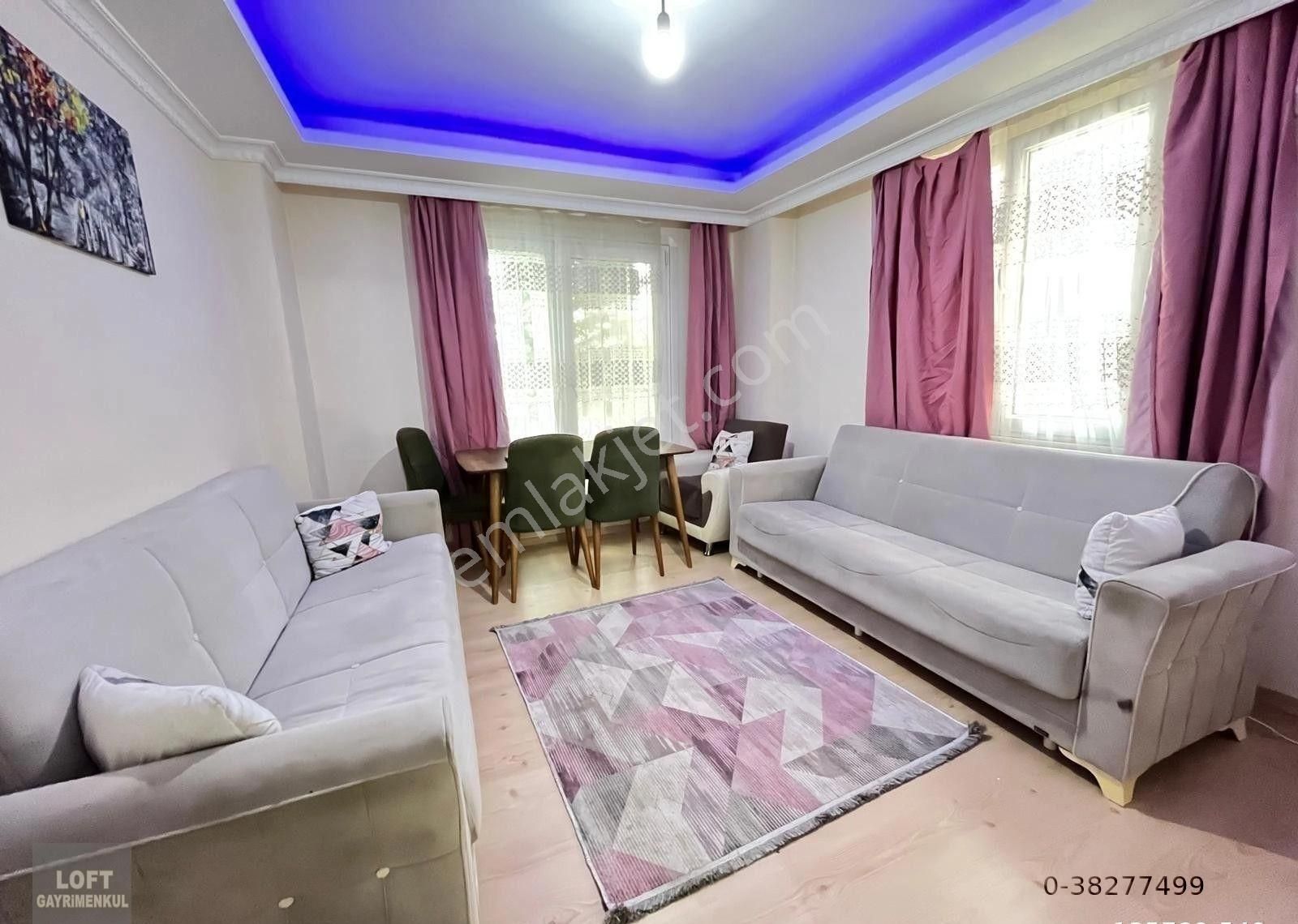 Loft Tan Sefaköy Merkezde 2+1 75m2 Metrobüse Yakın Kiralık Ful Eşyalı Daire