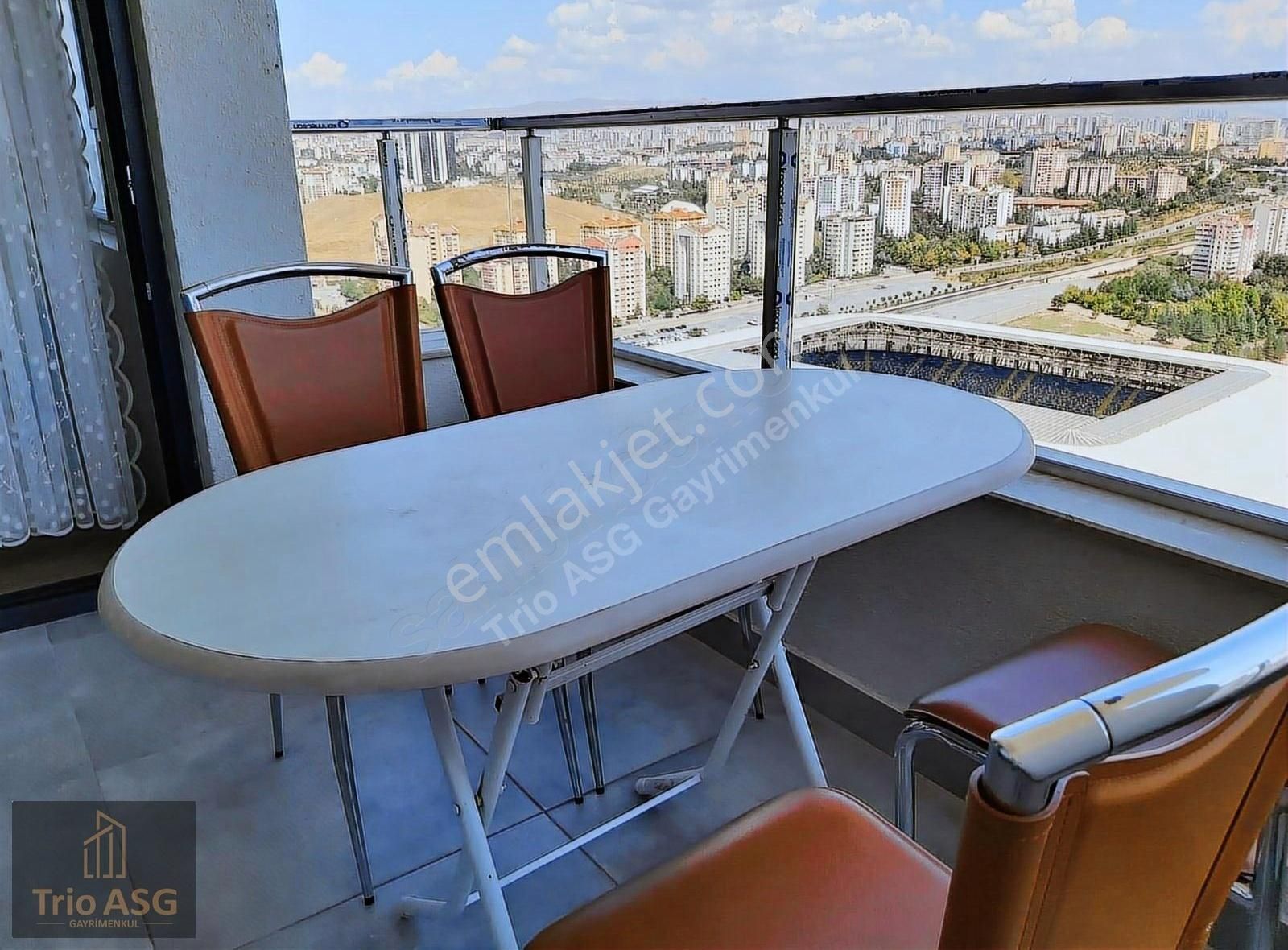 Trio Asg'den Eryaman Referans Ankara'da Eşyalı Kiralık Daire
