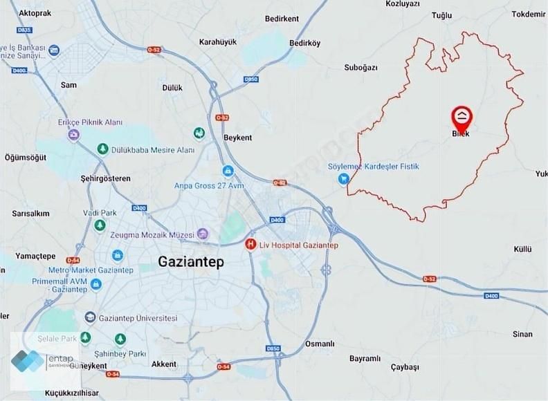 Entap'dan Satılık Bilekde Mevzi İmarlı Arazi Fırsatı!