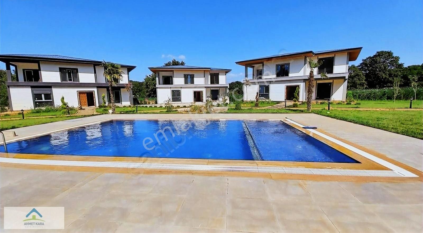 5.066 M2 İçinde 3 Adet Müstakil Havuzlu Villa Sıfır Oturulmamış - Görsel 3
