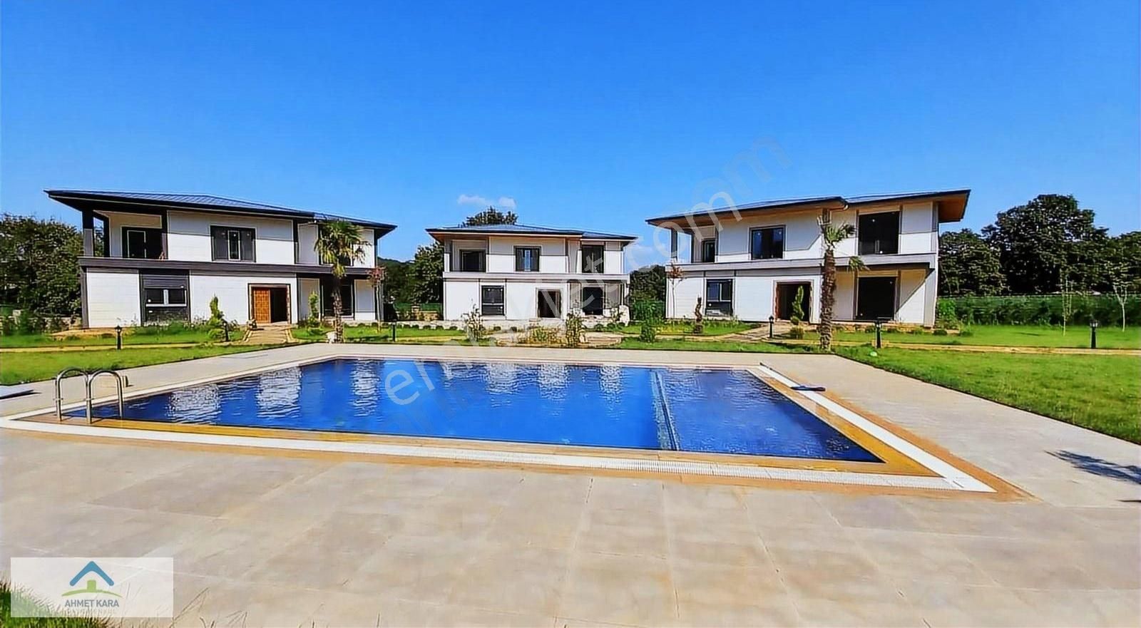 5.066 M2 İçinde 3 Adet Müstakil Havuzlu Villa Sıfır Oturulmamış - Görsel 18