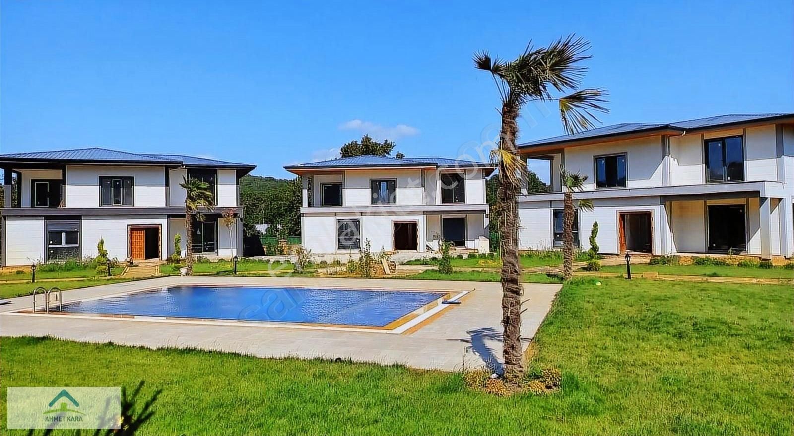 5.066 M2 İçinde 3 Adet Müstakil Havuzlu Villa Sıfır Oturulmamış - Görsel 5