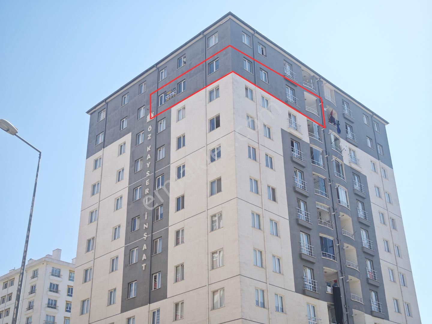 Fed Global / Talas Mevlana Mah 3+1 Konum Avantajlı Kiralık Daire