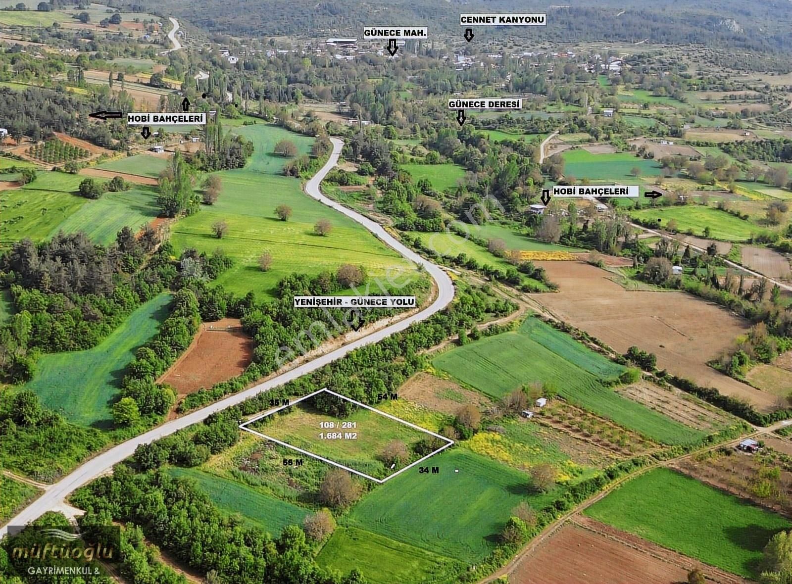 Müftüoğlu'ndan Günece Mahallesi'nde Satılık Hobi Bahçesi - Görsel 23