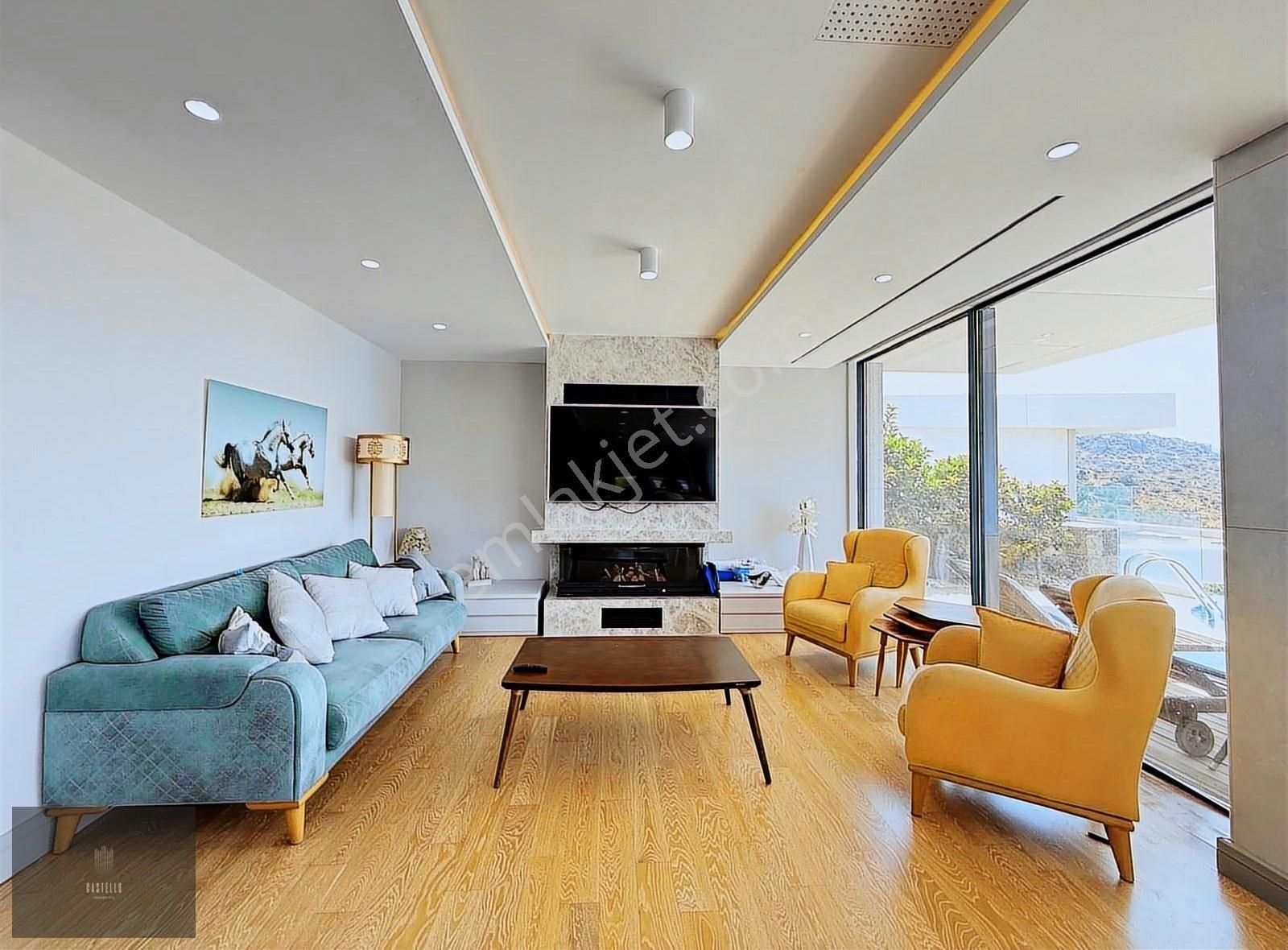 Gündoğan 'da Kapanmaz Deniz Manzarasına Sahip Satılık Villa - Görsel 8