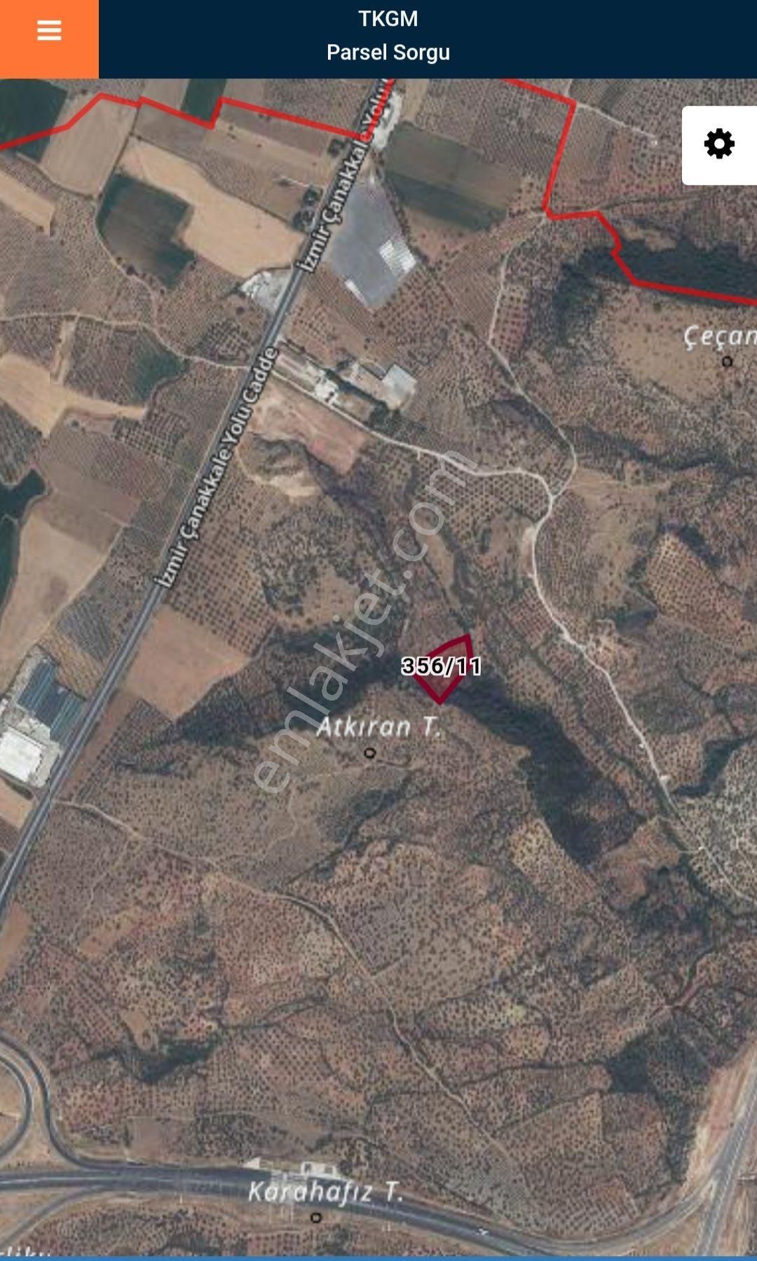 Çanakkale Asfaltına Yakın, Yatırımlık Zeytinlik