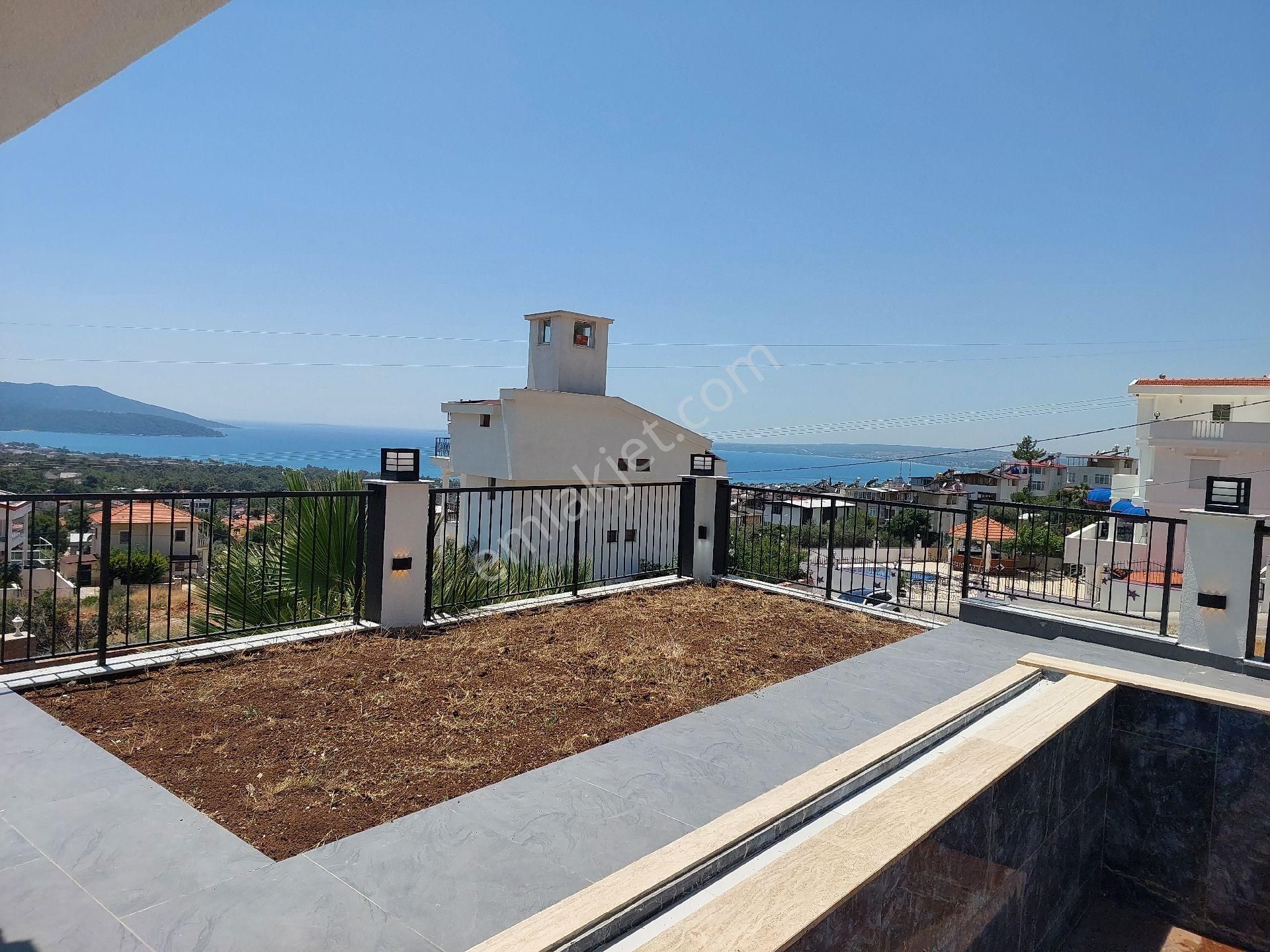 4+1 Müstakil Akıllı Villa Havuzlu, Otoparklı Full Deniz Doğa Ve Havuz Manzaralı - Görsel 17