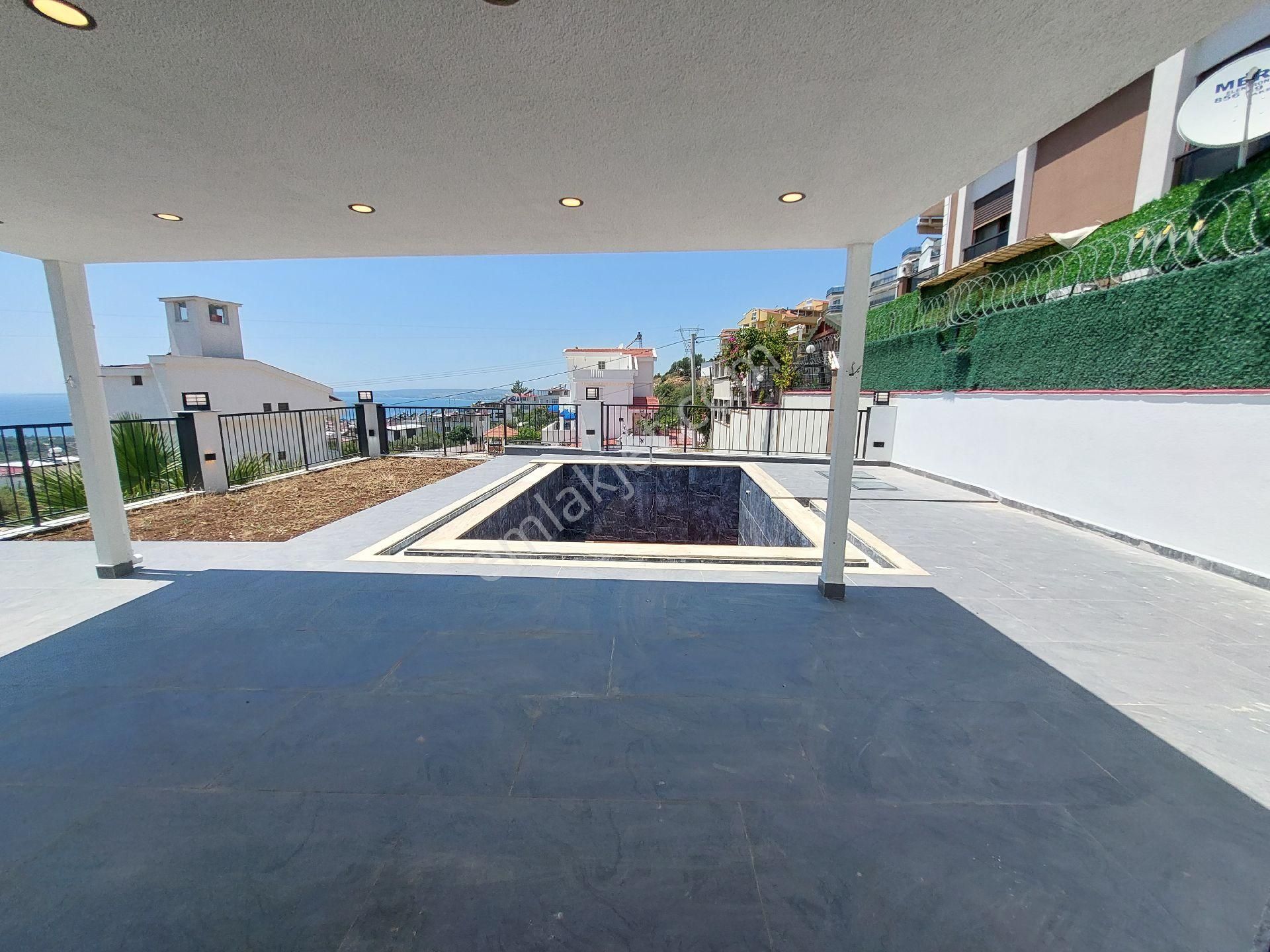 4+1 Müstakil Akıllı Villa Havuzlu, Otoparklı Full Deniz Doğa Ve Havuz Manzaralı - Görsel 22
