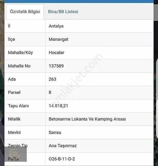 Manavgat Hocalarda D400'e Sıfır Parsel Satılık Ticari Arsa