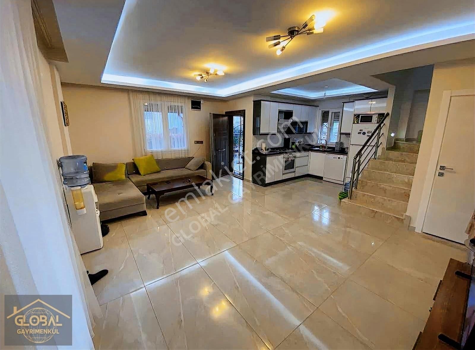 Global'den Deniz Manzaralı Müstakil Tadında Köşe Satılık Yazlık - Görsel 17