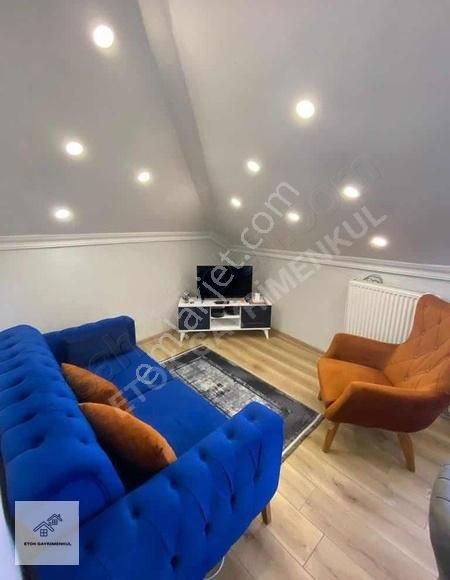 Etok'dan Metro-büs 15 Dk Full Eşyalı 1+1 Teraslı Daire