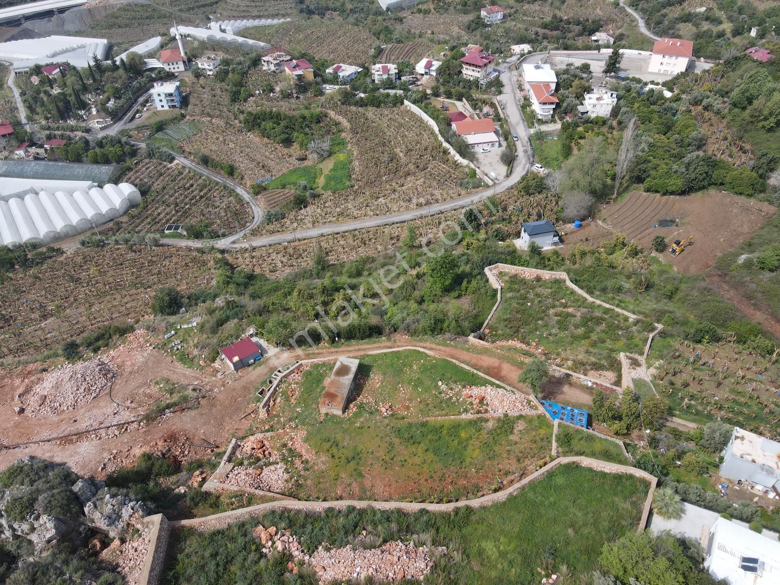 Deniz Ve Kale Manzralı Arsa Alanya - Görsel 3