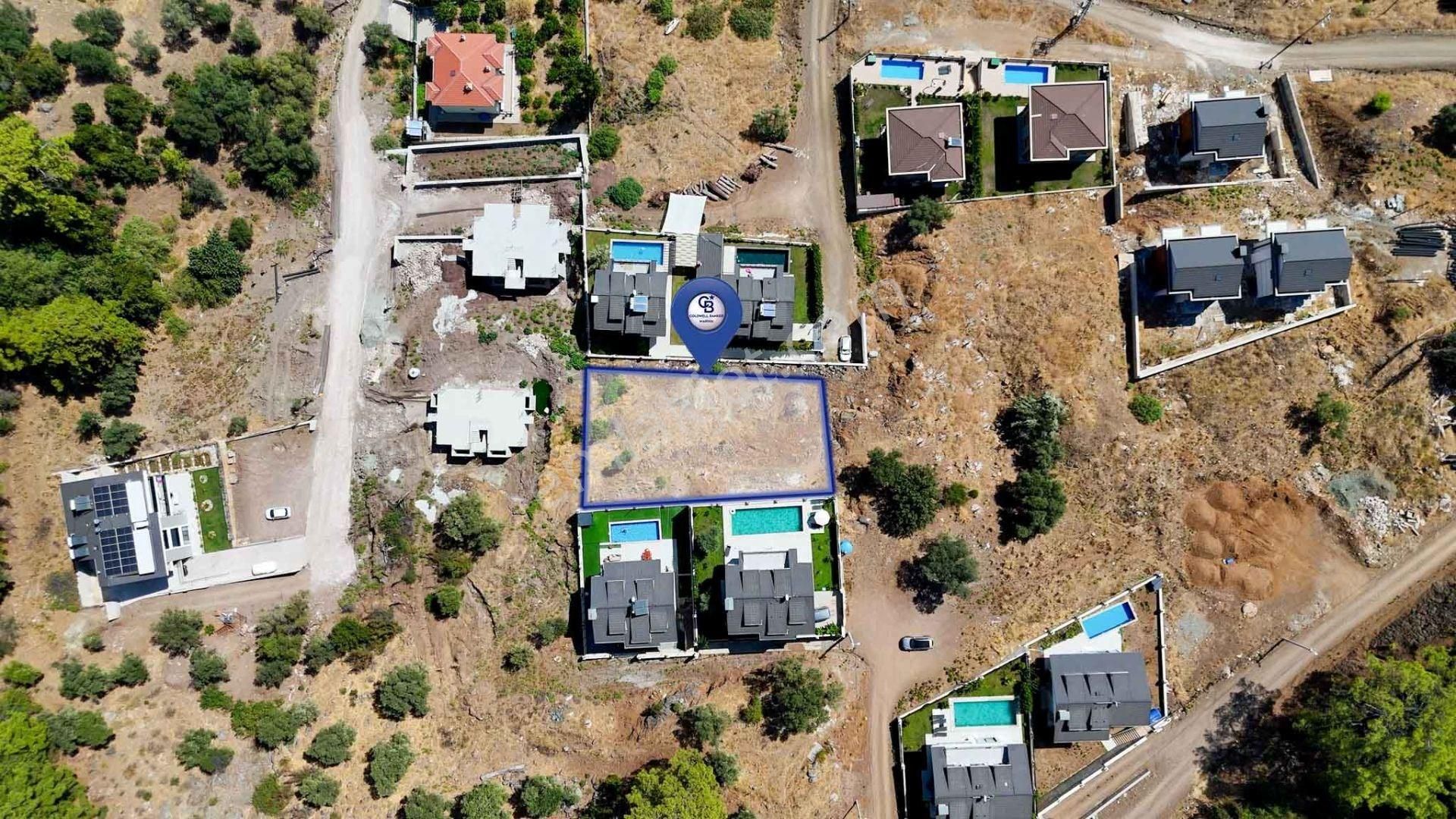 Cb Marina'dan Marmaris Beldibinde Satılık İmarlı 864 M2 Arsa - Görsel 14