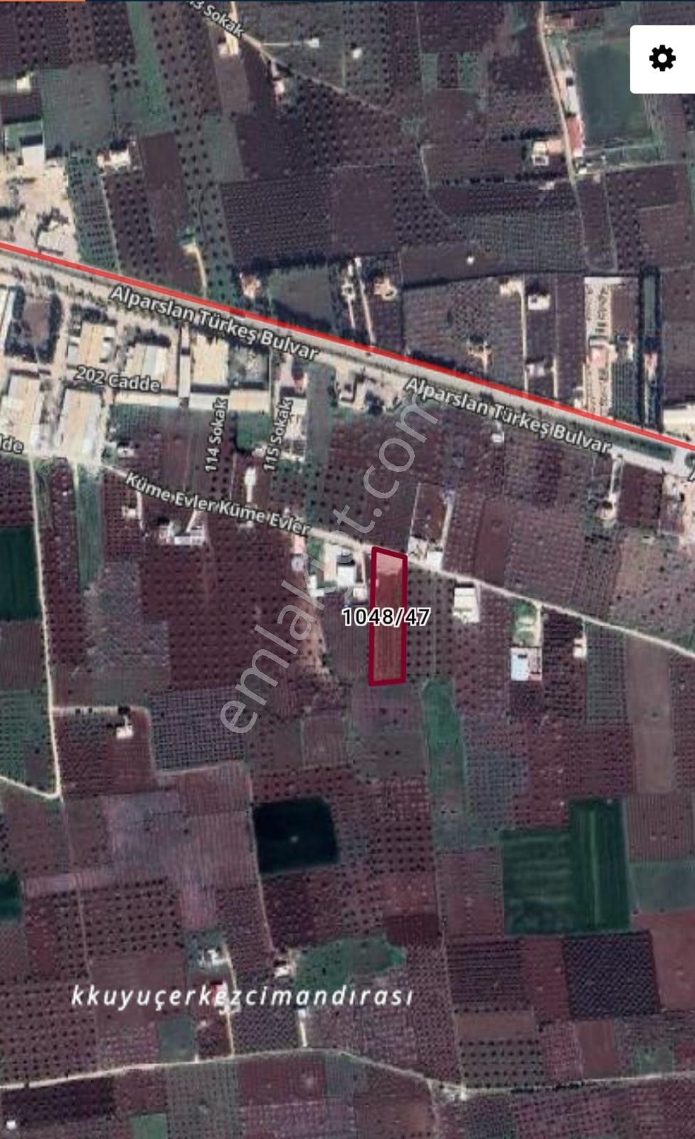 Ayyıldız Emlaktan 5.109 M2 Asvalt Yol Üzeri Sontajlı - Görsel 3