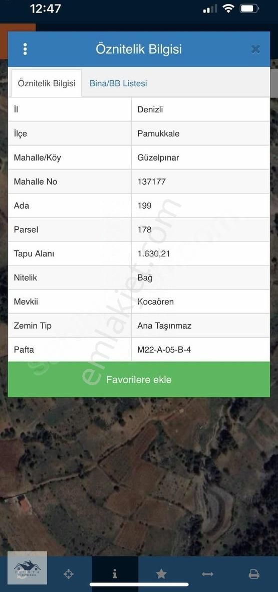 Güzelpınar'da Satılık Fırsat Tarla - Görsel 9