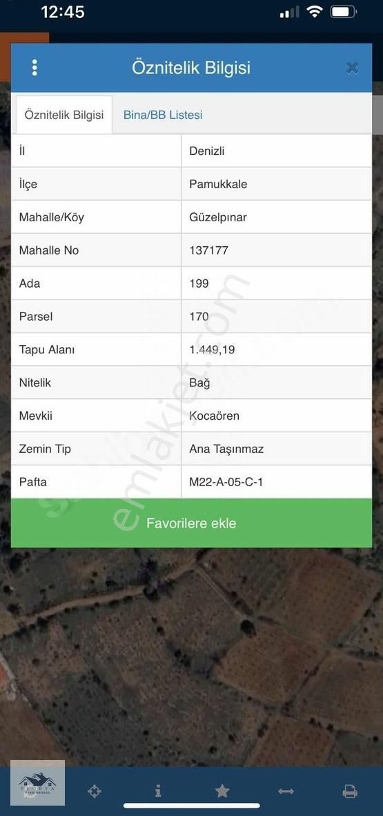 Güzelpınar'da Satılık Fırsat Tarla - Görsel 6