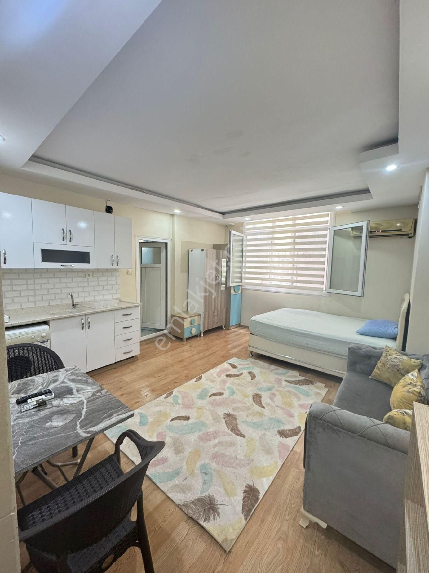 Baraj Yolu Civarı Kiralık Eşyalı Daire Geniş Oturumlu 1+0