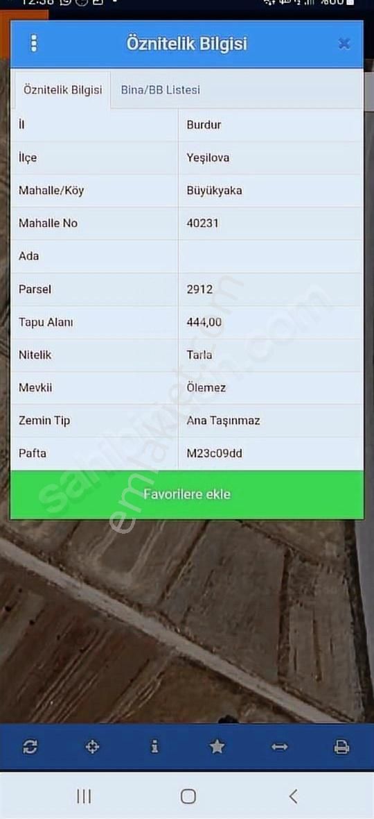 Bungolav Yapılabilir Arazimiz Satışta Köy Dibi - Görsel 2
