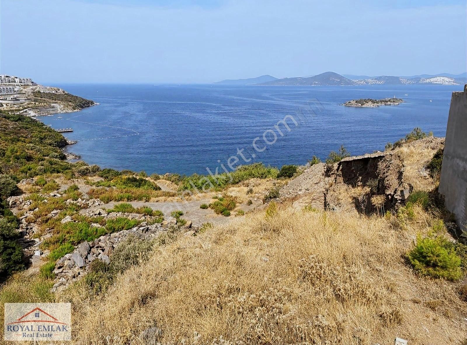 Denize İkinci Parsel Full Deniz Manzaralı Villa Arsası - Görsel 4