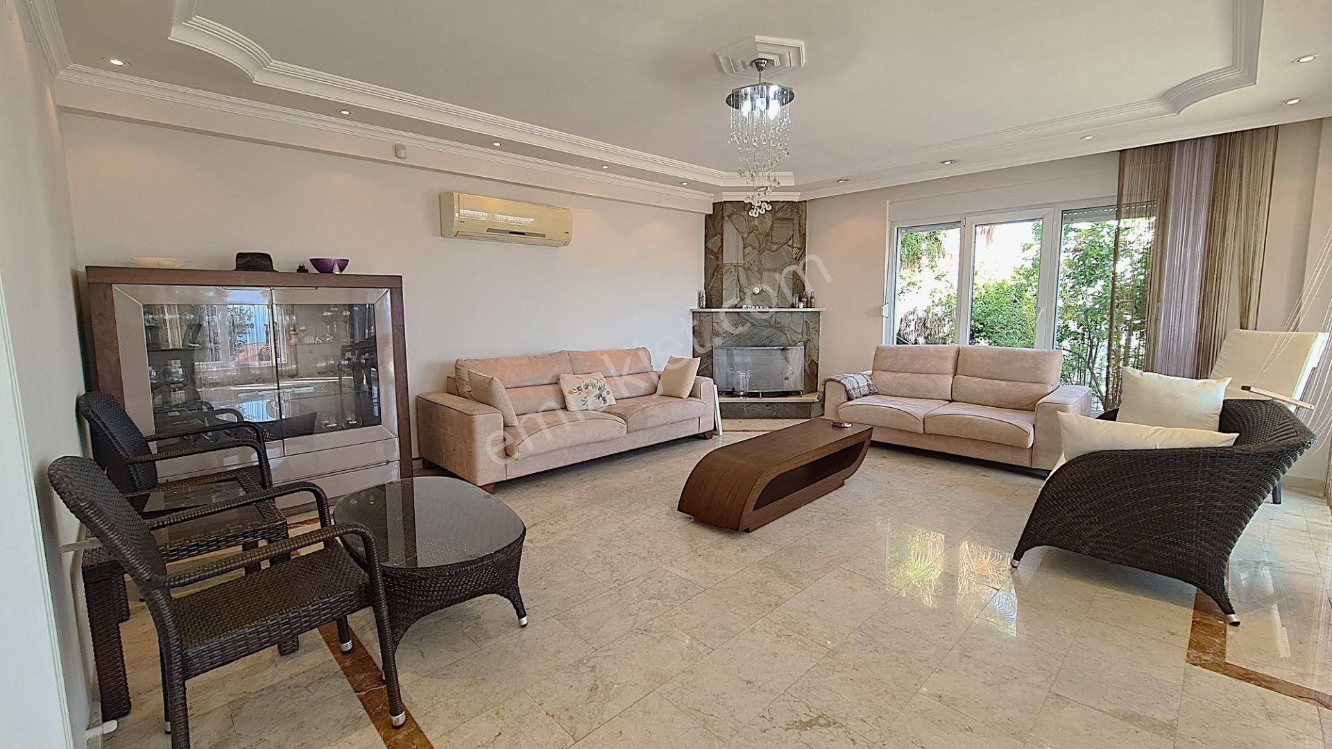 Alanya Büyükhasbahçe Mah.full Eşyalı Satılık 3+1 Villa - Görsel 6