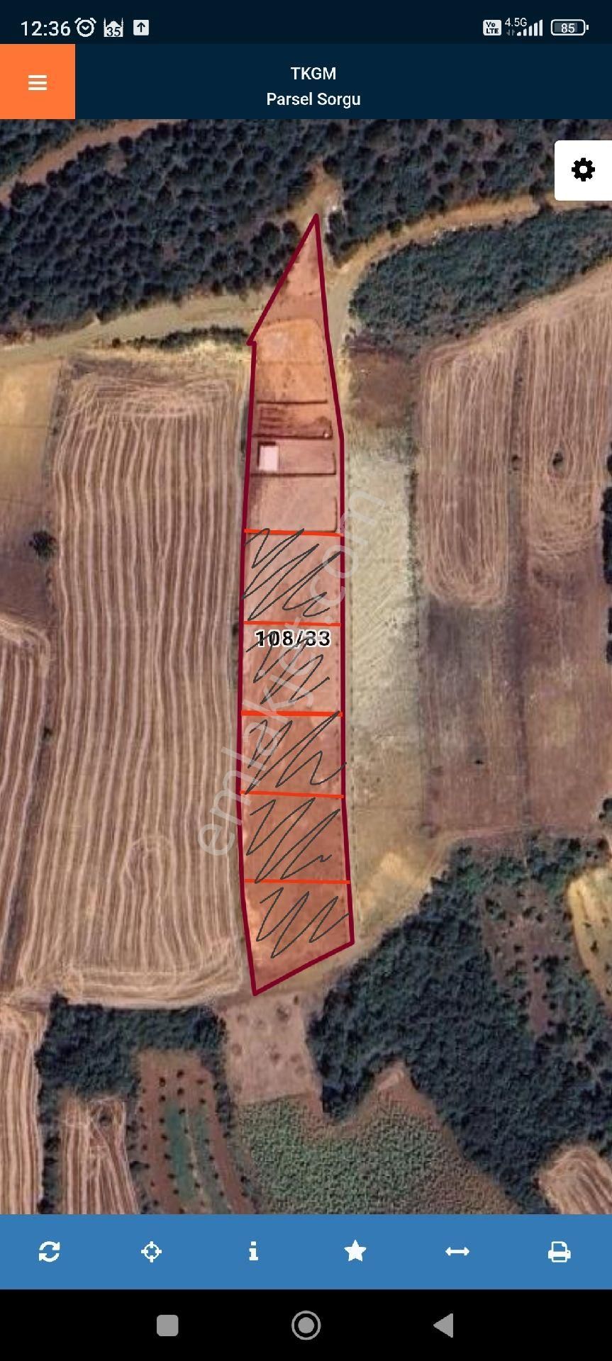 İnegöl Halhalcada 800m2 Hobi Bahçesi,