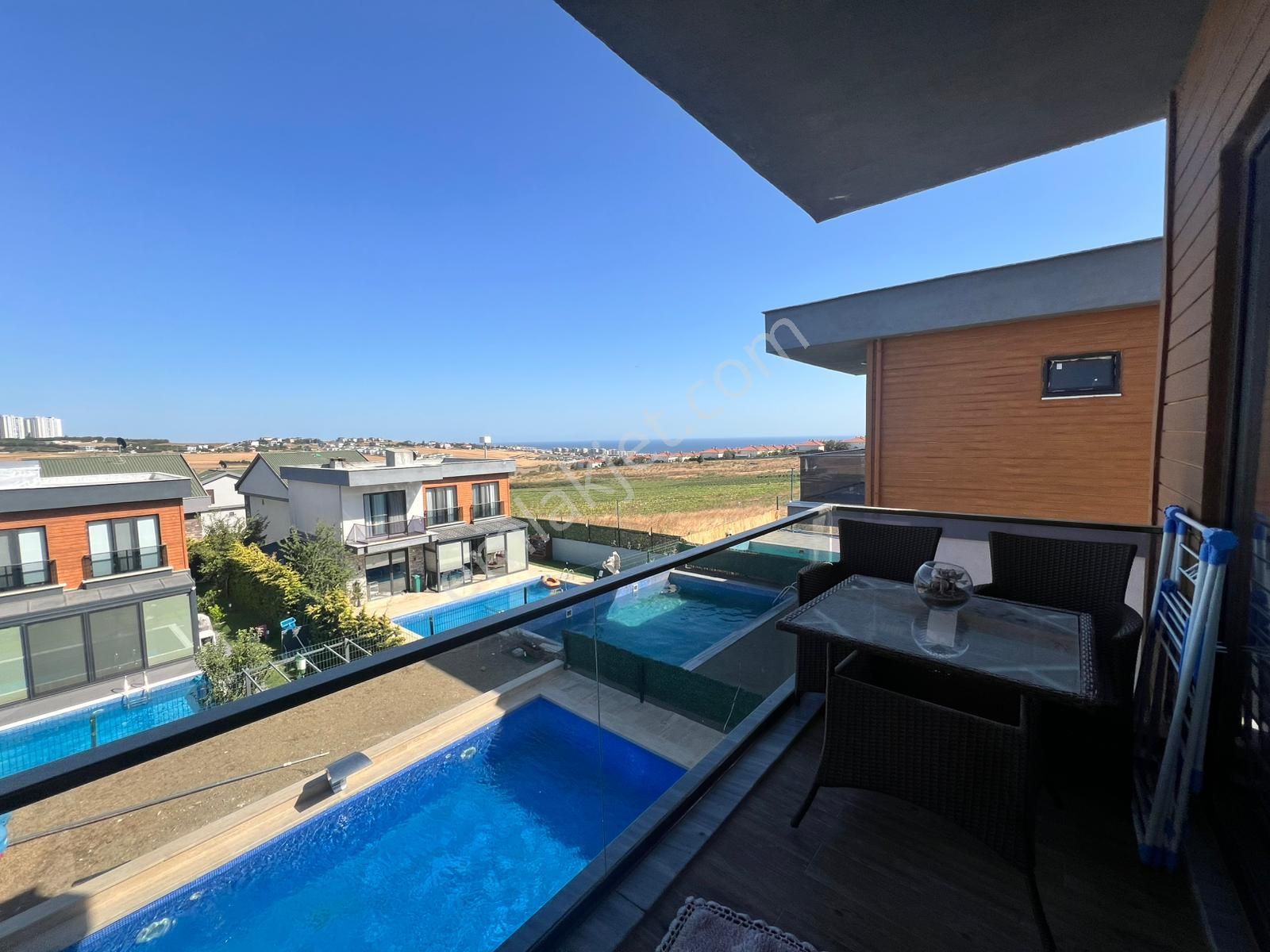 Güzelce Oasıs Villalarında 5+1 Havuzlu, Deniz Manzaralı Villa - Görsel 30