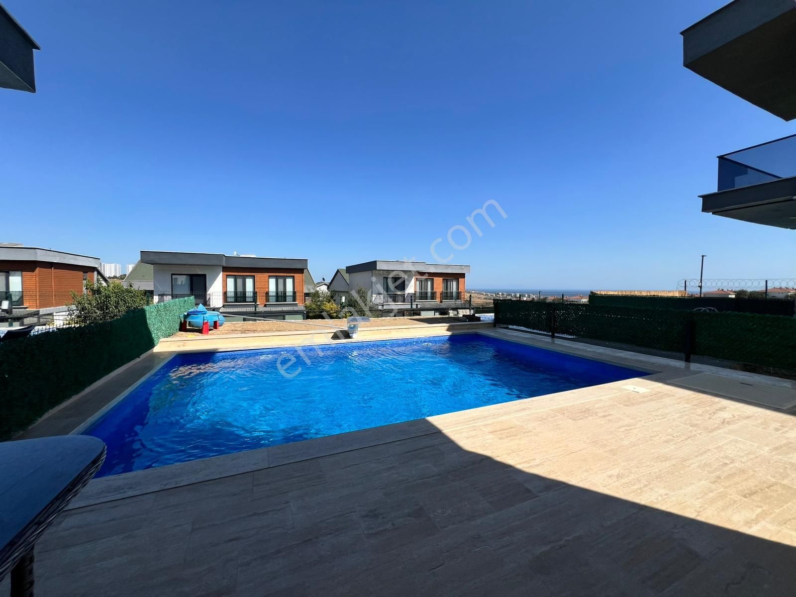 Güzelce Oasıs Villalarında 5+1 Havuzlu, Deniz Manzaralı Villa - Görsel 23