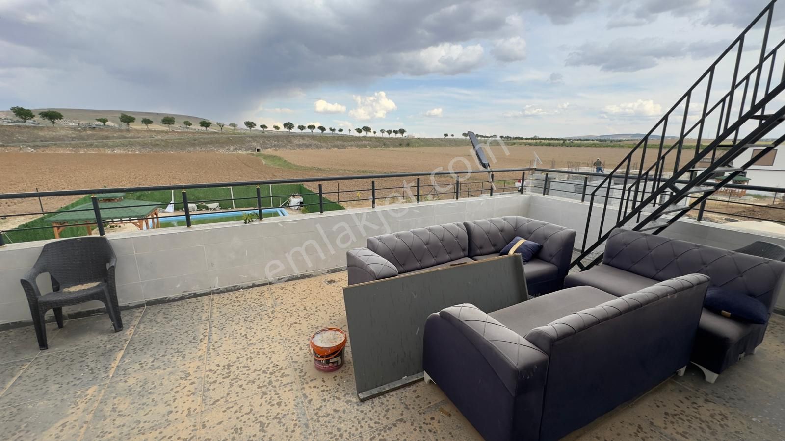 World İlkevim'den Küçükakziyaret'de Havuzlu Kiralık Villa