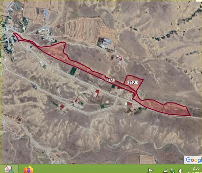 Özpınar,dan Çavuş Köyü Satılık Tarla 6600 M2.hayvancılık Alanı Yol,su,elektrik Var. - Görsel 9