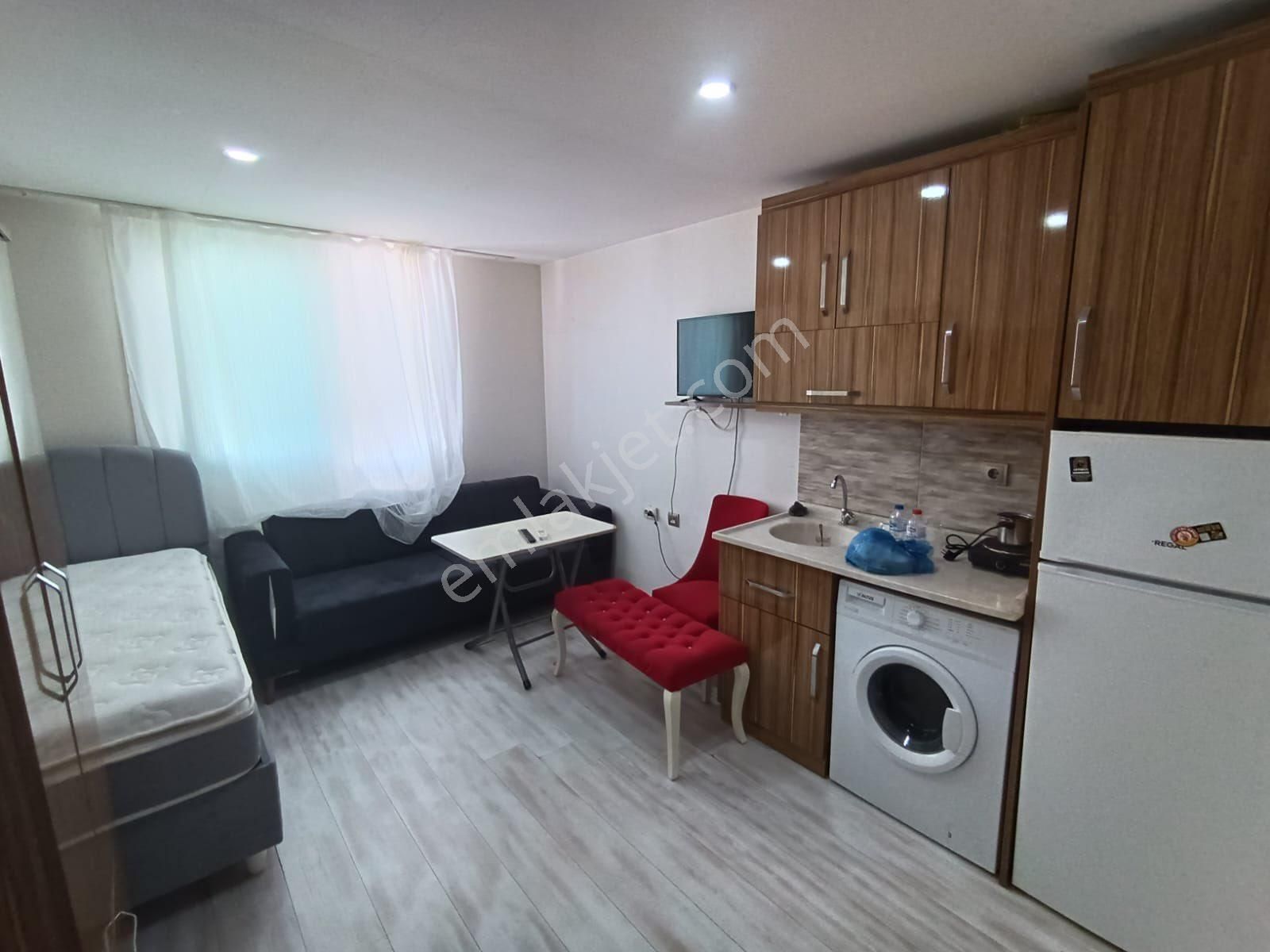 Baraj Yolunda Eşyalı Kiralık 1+0