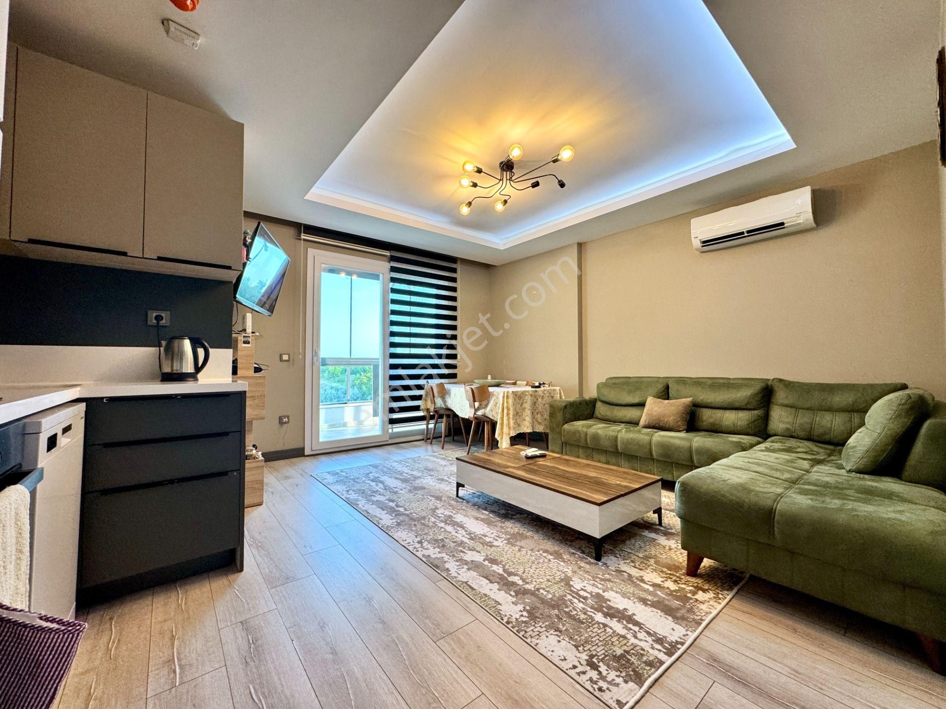 Yenişehir Çiftlikköy Zeytinkent Evlerinde Eşyalı Satılık 1+1 Daire