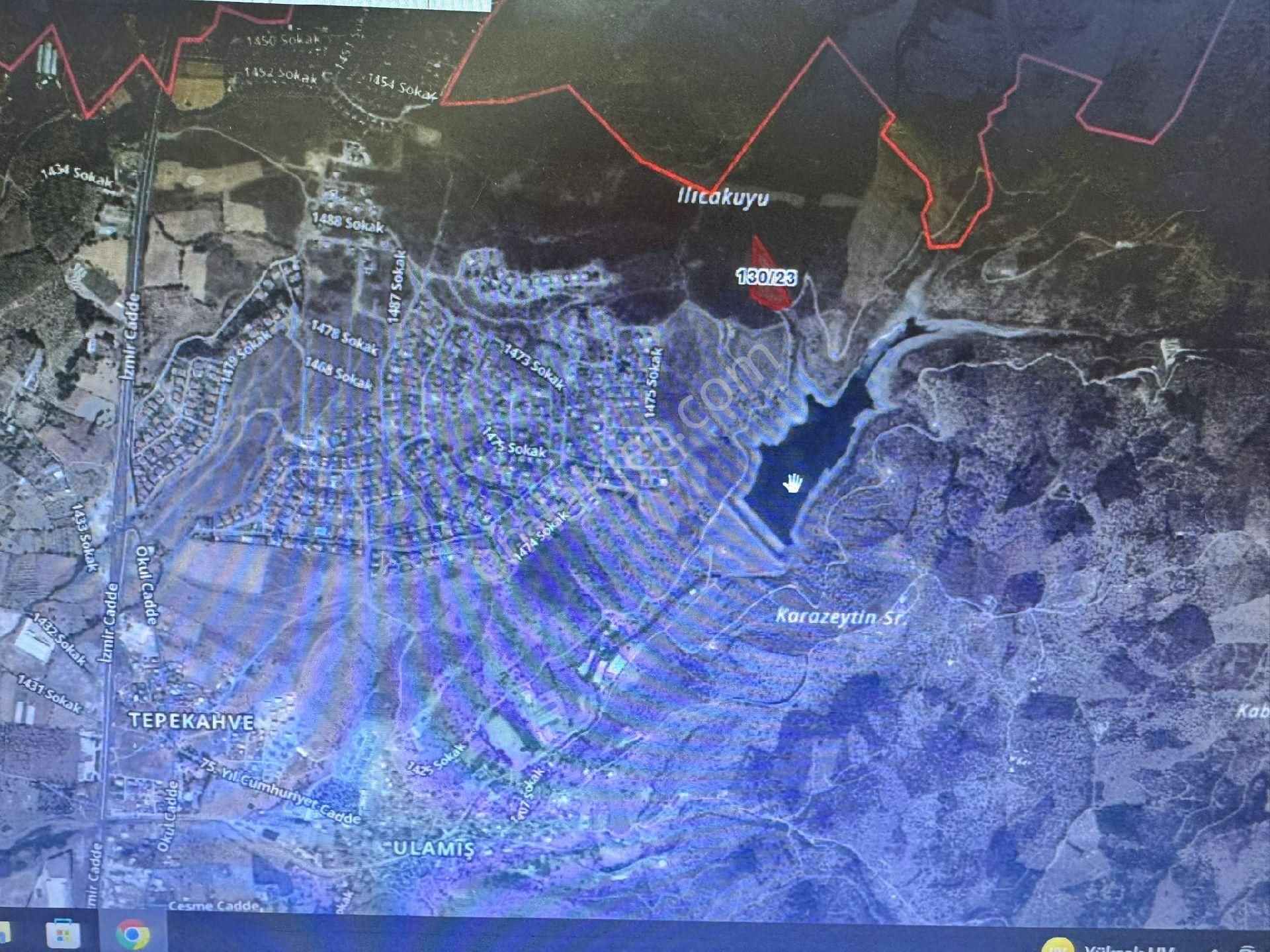 Seferi Hisar Ulamış Da İçinde Evi Olan 7841 M2 Tarla - Görsel 13