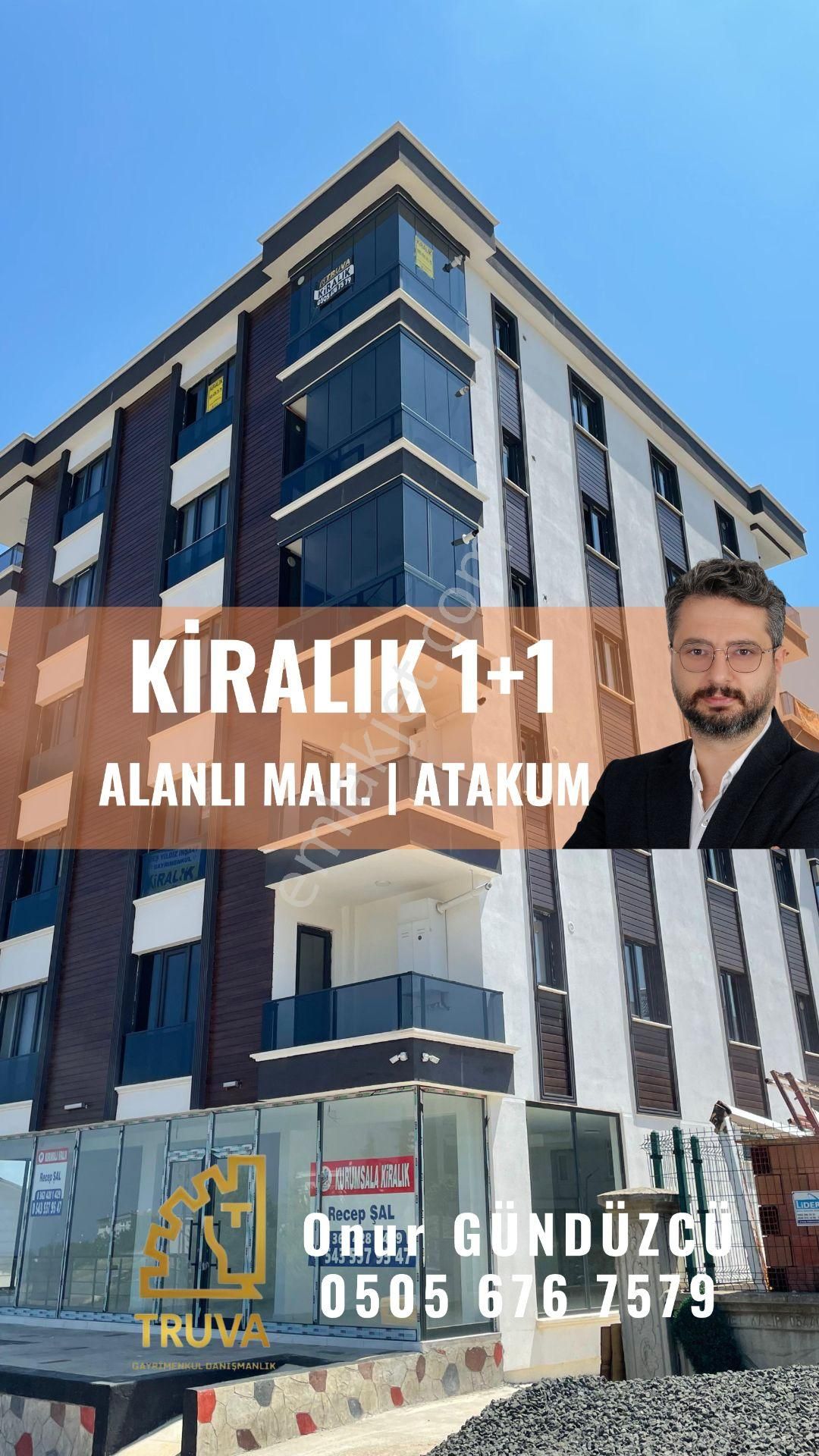 Truva //onur'dan Caddeye Cephe Cam Balkonlu Ankastreli Geniş 1+1