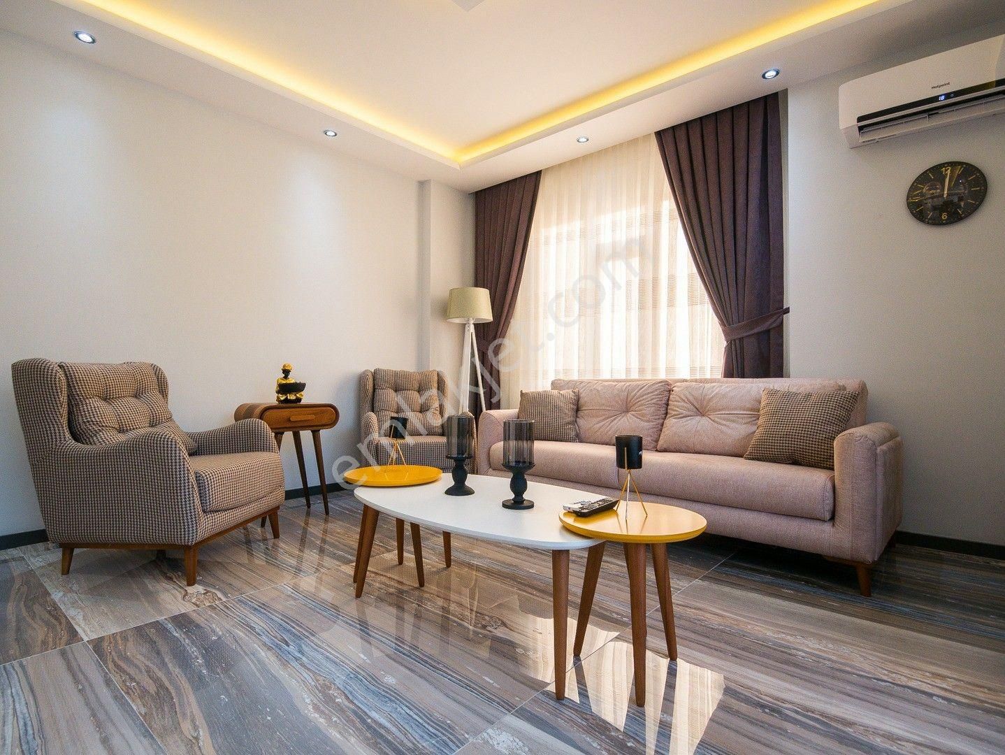 Alanya Merkez'de Satılık Full Eşyalı 1+1 Manzaralı Daire - Görsel 7