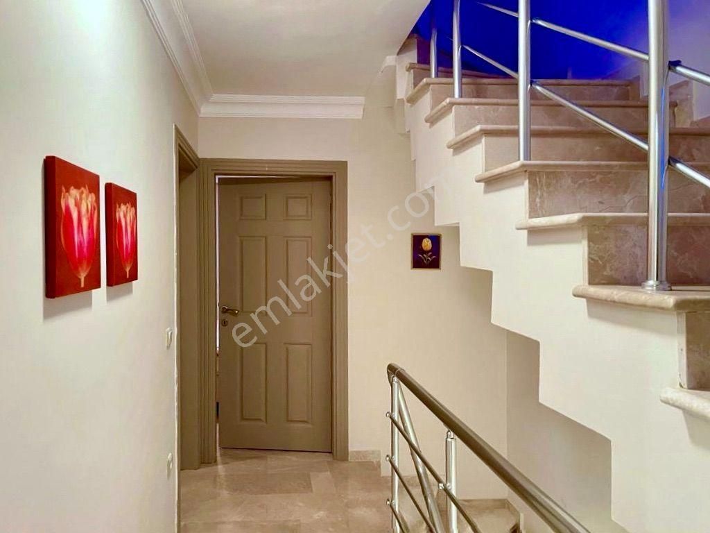 İncekum’da Doğa İle İç İçe, Site İçinde Manzaralı 3+1 Eşyalı Villa - Görsel 18